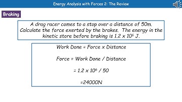 OCR Gateway A (9-1) P7.1.3 - Energy Analysis with Forces 2