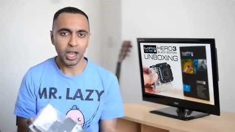 GoPro HERO3 Black Edition + LCD Touch BacPac Unboxing UK