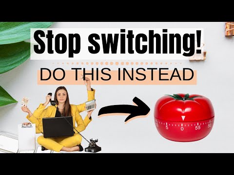 TASK SWITCHING VS MULTITASKING, which is worse? | How to be more productive | Habitsinprogress