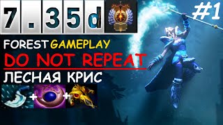 : #1 CRYSTAL MAIDEN DOTA 2 FOREST GAMEPLAY |    2   GUIDE 7 35D