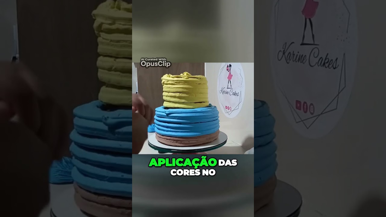 bolo 2 andares azul com borboleta｜Pesquisa do TikTok