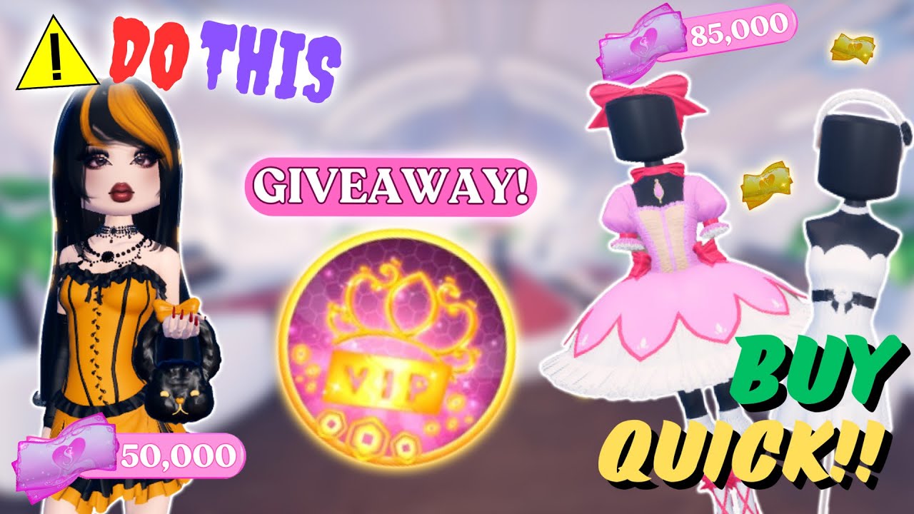 *MUST* DO THIS BEFORE THE *NEW HALLOWEEN UPDATE*!! DRESS TO IMPRESS ...