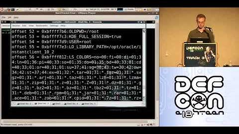Defcon 18 - Advanced format string attacks Paul Haas
