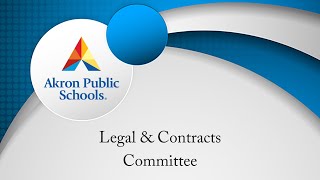 Legal & Contracts Committee Livestream - March 18, 2026