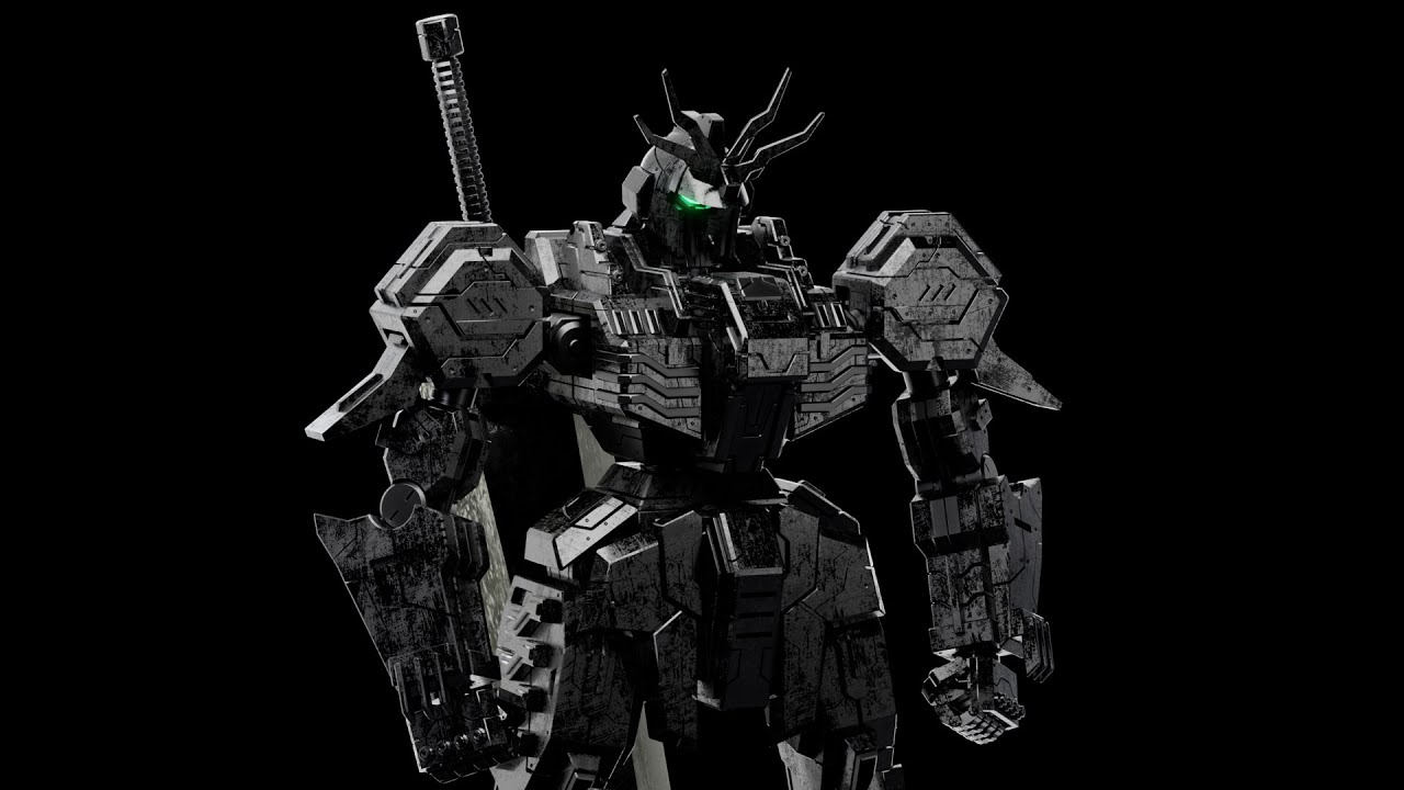 Gundam Berserk (Fan Art) / 3D Animation