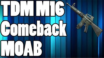 MW3: Solo M16 TDM Comeback MOAB