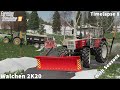 Plowing Snow & Cleaning Roads, Making Wood Chips │Walchen 2K20 With Seasons│FS 19│Timelapse#8