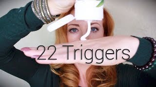 22 ASMR Triggers | No Talking | Intensely Relaxing Sounds