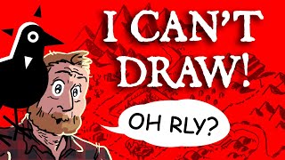 How to Draw Maps If You CAN'T DRAW!!