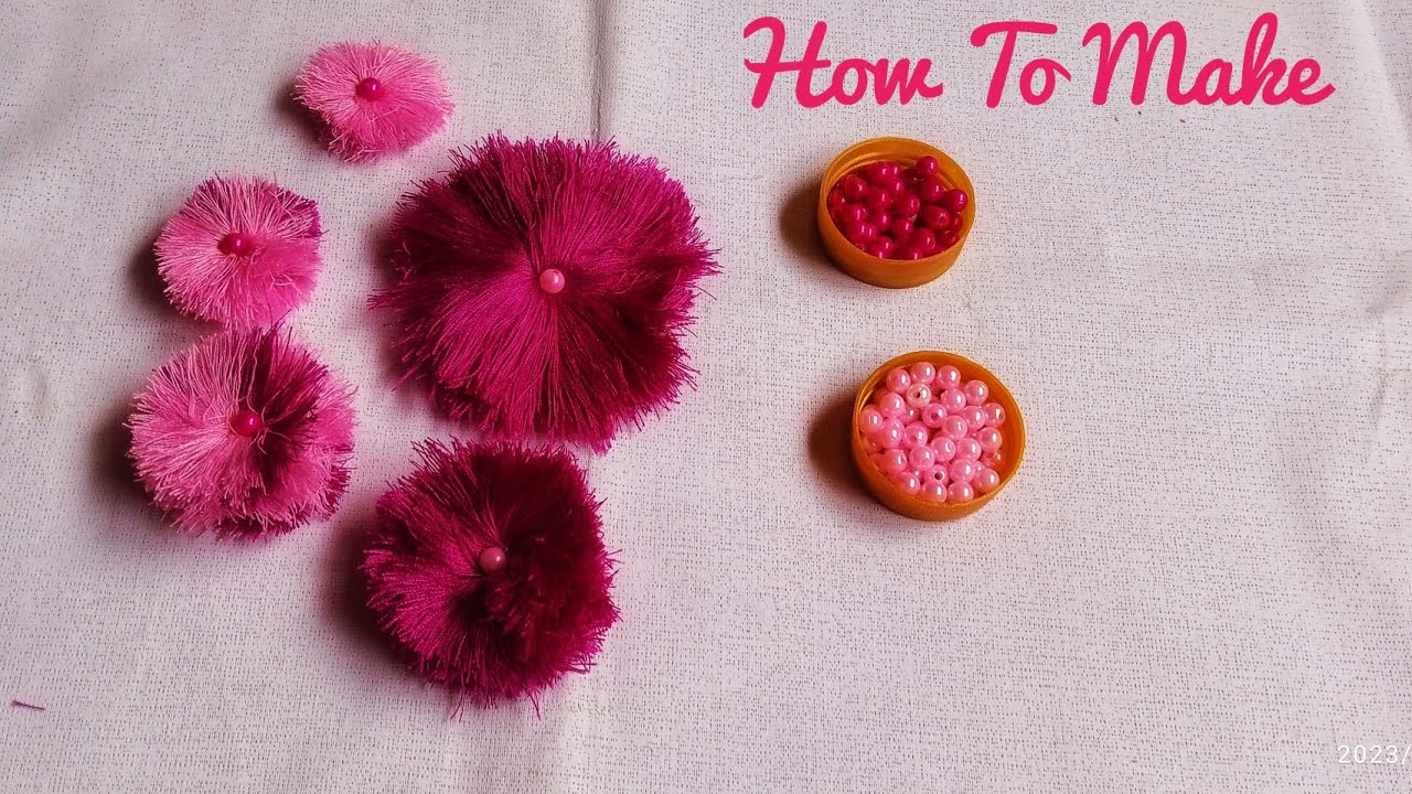 Threads Flower Making🪡🪀। Flower Making।🌸🌼🌸 - YouTube