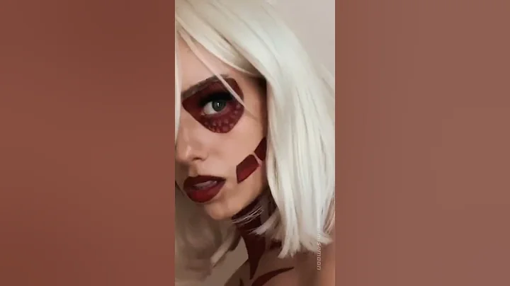 Female Titan Transition 👹 #aot #femaletitan #annieleonhart #animetransition #anime #attackontitan