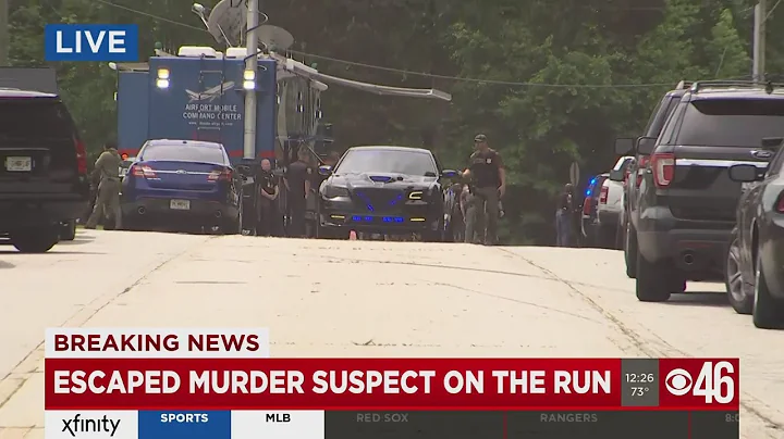 Escaped murder suspect on the run