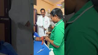 😂 Patient Was Nervous, Then the Nurse Got Nervous! 💉 | Funny Hospital Moment #doctor #comedy