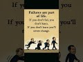 Failures Are Part of Life — But They Build Your Strengths.#fyp #NeverGiveUp #LifeQuotes #Inspiration