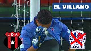 LIGA DEPORTIVA ALAJUELENSE 0 (5) vs 0 (4) OLIMPIA /  EN LANZAMIENTOS PENALES OLIMPIA QUEDA ELIMINADO