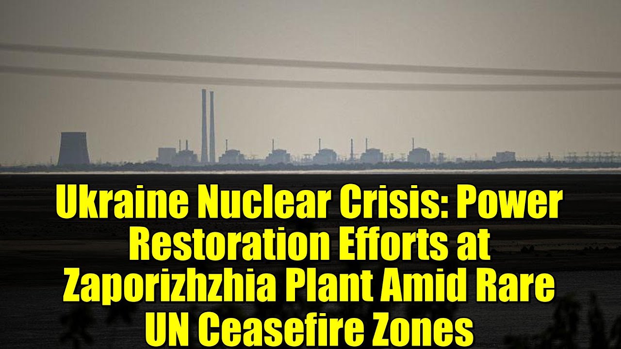 Ядерный кризис на Украине: восстановление электроснабжения Запорожской АЭС в условиях редких зон ...
