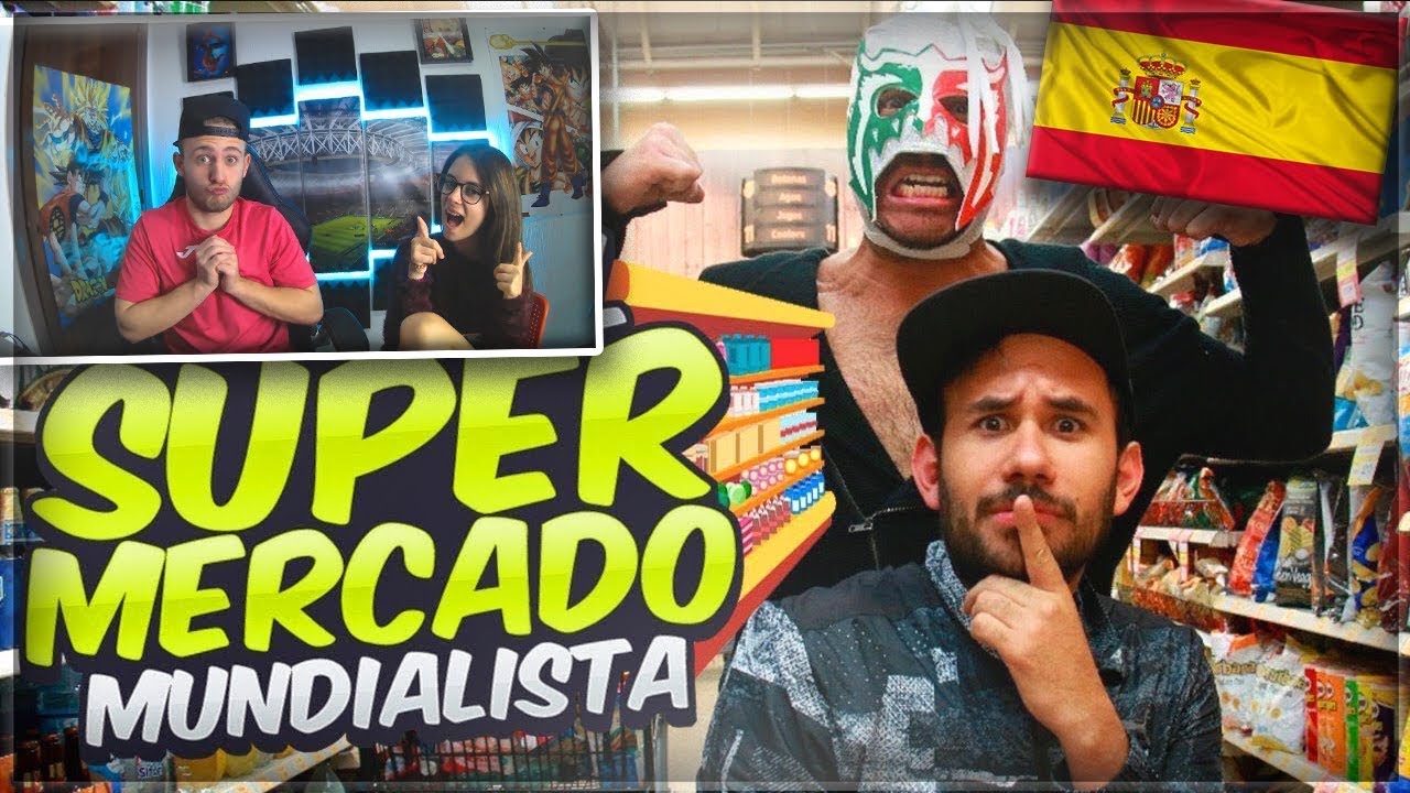 ESPAÑOLES REACCIONAN AL TAG DEL SUPERMERCADO MUNDIALISTA - ESCORPION DORADO