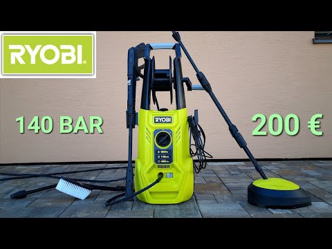 Мийка високого тиску RYOBI RY140PWA, видео 1