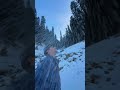 First snowfall ❤️🥰 #fypシ #travel #minivlog #mountains #shortvideo