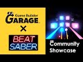 Beat Saber in Game Builder Garage | More Community Showcase Games