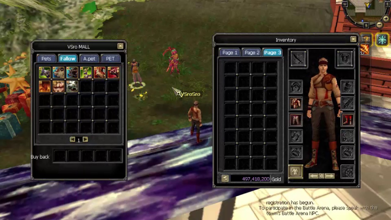 V-Sro | Silkroad Private Server | Cap 120 | DG 14 | Coin ...