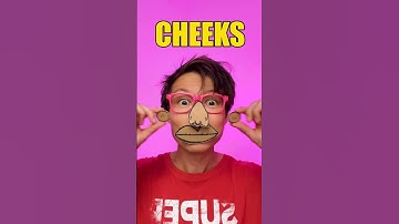 Learn Facial Parts Using Cardboard 👀 #kids #learn