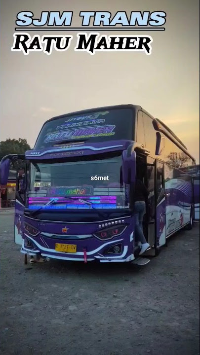SJM TRANS Ratu Maher # #bus #telolet #busmania #bussid #sjmtrans