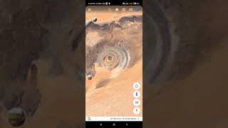 Richat Structure on Google Map, Mystries place find on Google Map screenshot 5