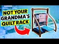 Not Your Grandma&#39;s Quilt Rack | Bent Lamination