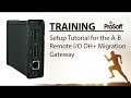 Set Up: DH  to EtherNet/IP PanelView migration gateway for PLC5s