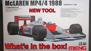 Meng 1/12 McLaren MP4/4 scale model REVIEW