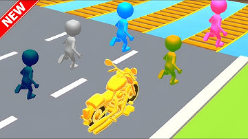 Shape Shifting 🏃🚗🚲🛵🚁 🛶🛥️ 🚂  All Levels New Update GamePlay Walkthrough Android,Ios (Level 131-132)