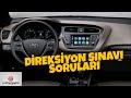 Direksiyon Sınavında Araç içinde Ne Sorulacak? ( Hyundai İ20)