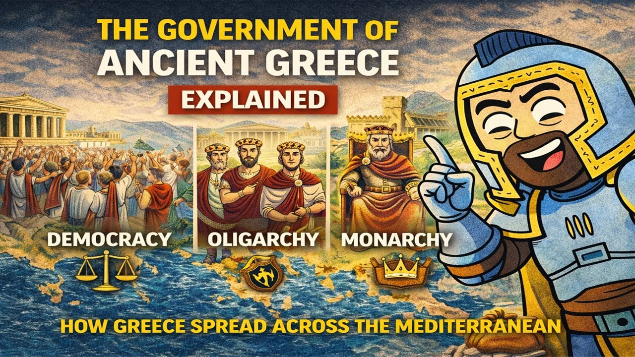 The Government of Ancient Greece Explained | Democracy, Oligarchy, and Power