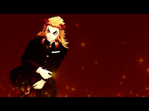 【鬼滅のMMD】☆祝!!無限列車編大ヒット!!BURNING☆【煉獄杏寿郎】