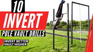 10 Pole Vault Drills for the Invert | Full High bar routine