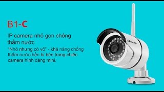 Video Demo Camera Vimtag B1-C 1.0Mpx 720P Ngoài Trời, Ban Ngày