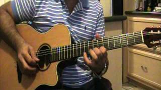 Video thumbnail of "Air on a G-string  Johann Sebastian Bach " Yngwie Malmsteen acoustic " (cover song)"