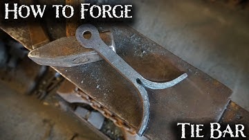 How to Forge a Tie Bar - Blacksmiths Essential Skills -
