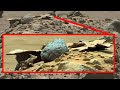 Plancha fundida por intensa radiación encontrada en marte por el curiosity de la nasa en el sol 1408