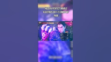 Kazuya PEWGF cd1+2 w/ rage #tekken8 #tekken #kazuya #mishima #kazuyamishima #tk8 #tk #gaming #games
