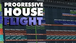 Progressive House Flight | FL Studio Template (  Samples, Stems & Sylenth1 / Spire Presets)