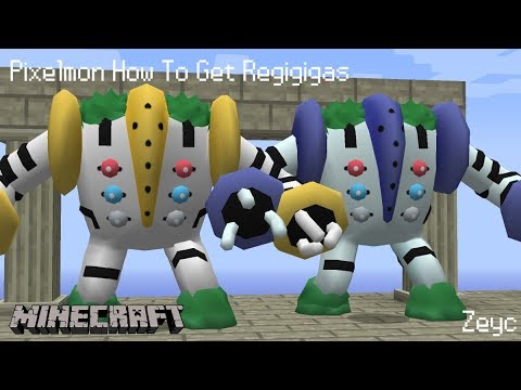 Pixelmon How To Get Regigigas 
