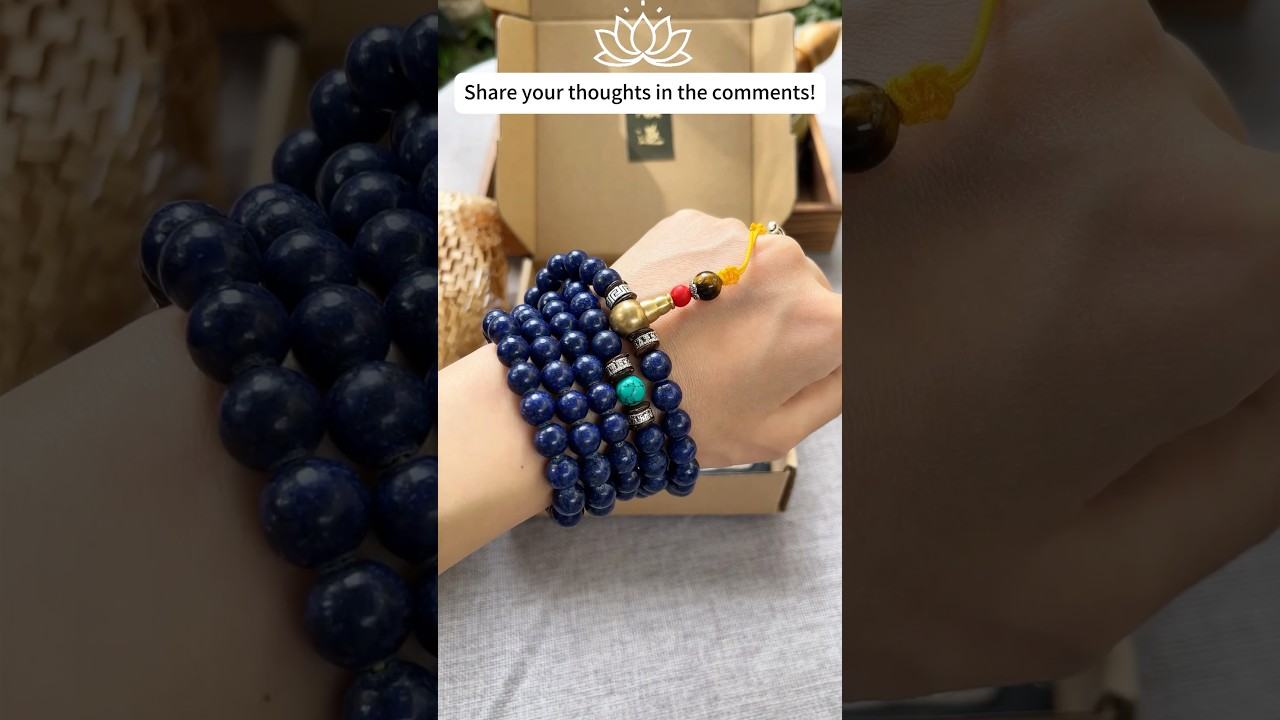 I’m unboxing a meditation bracelet today.come and take a look!