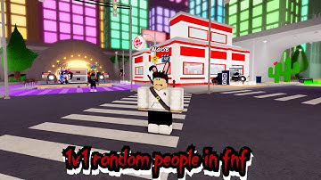 1v1 random people in FNF | Roblox