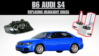 2002-2004 Audi A4/S4: Headlight Bulb Replacement!