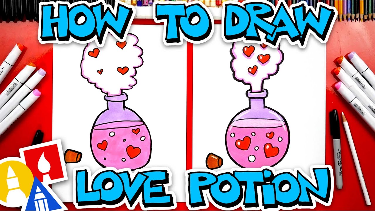 How To Draw A Love Potion