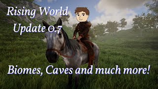 Rising World Update 0.7: Biomes, Caves and much more!