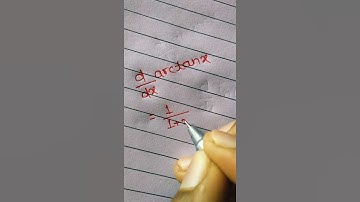 Derivative of arctanx |#shorts #youtubeshorts #maths #derivative