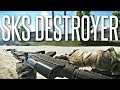 DREWSKI + SKS = SHRED ENEMY SQUADS - Escape From Tarkov SKS Gameplay